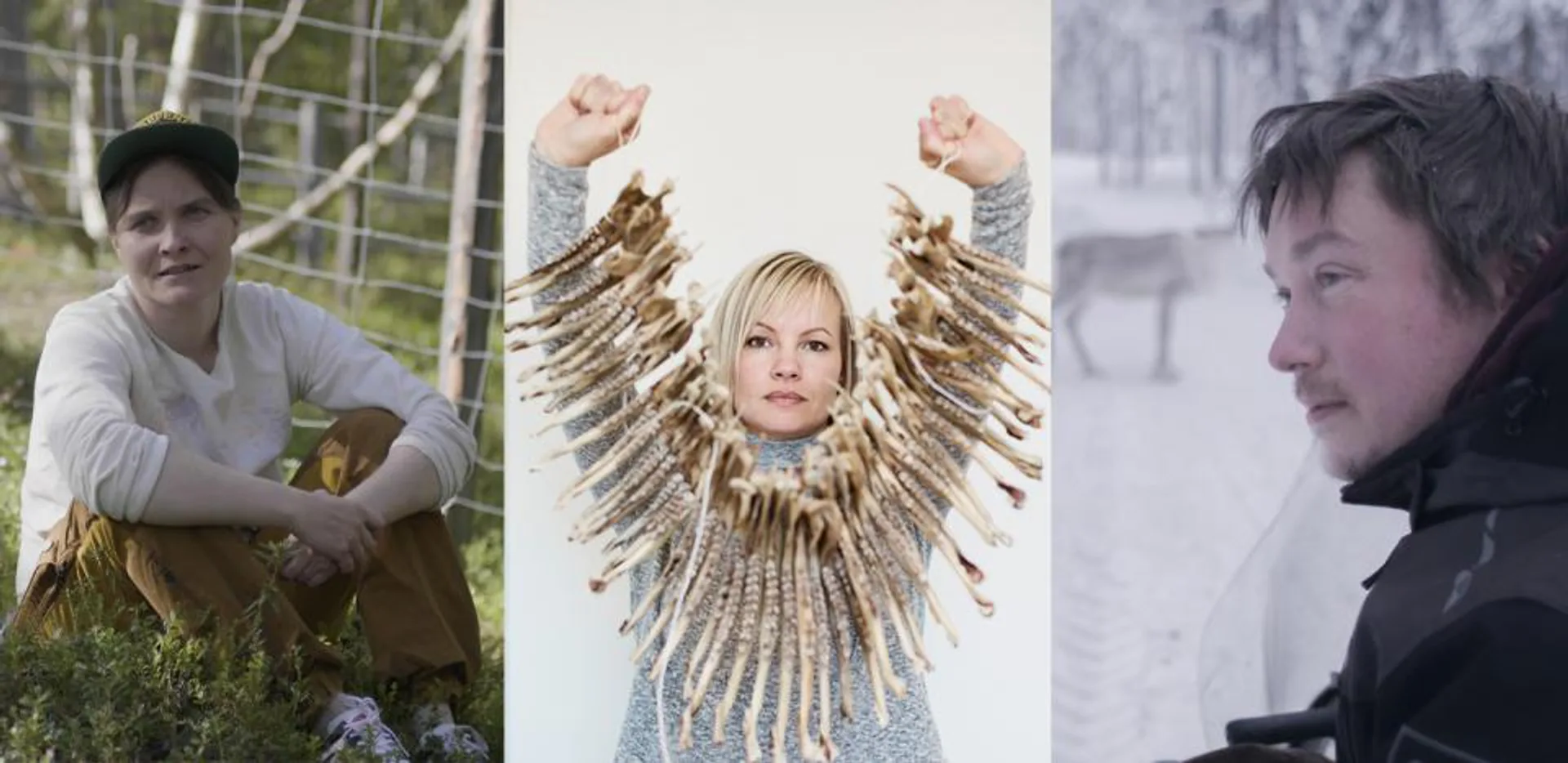 From left to right Pauliina Feodoroff Maret Anne Sara Anders Sunna Foto av Per Josef Idivuoma Marie Louise Somby Erik Persson