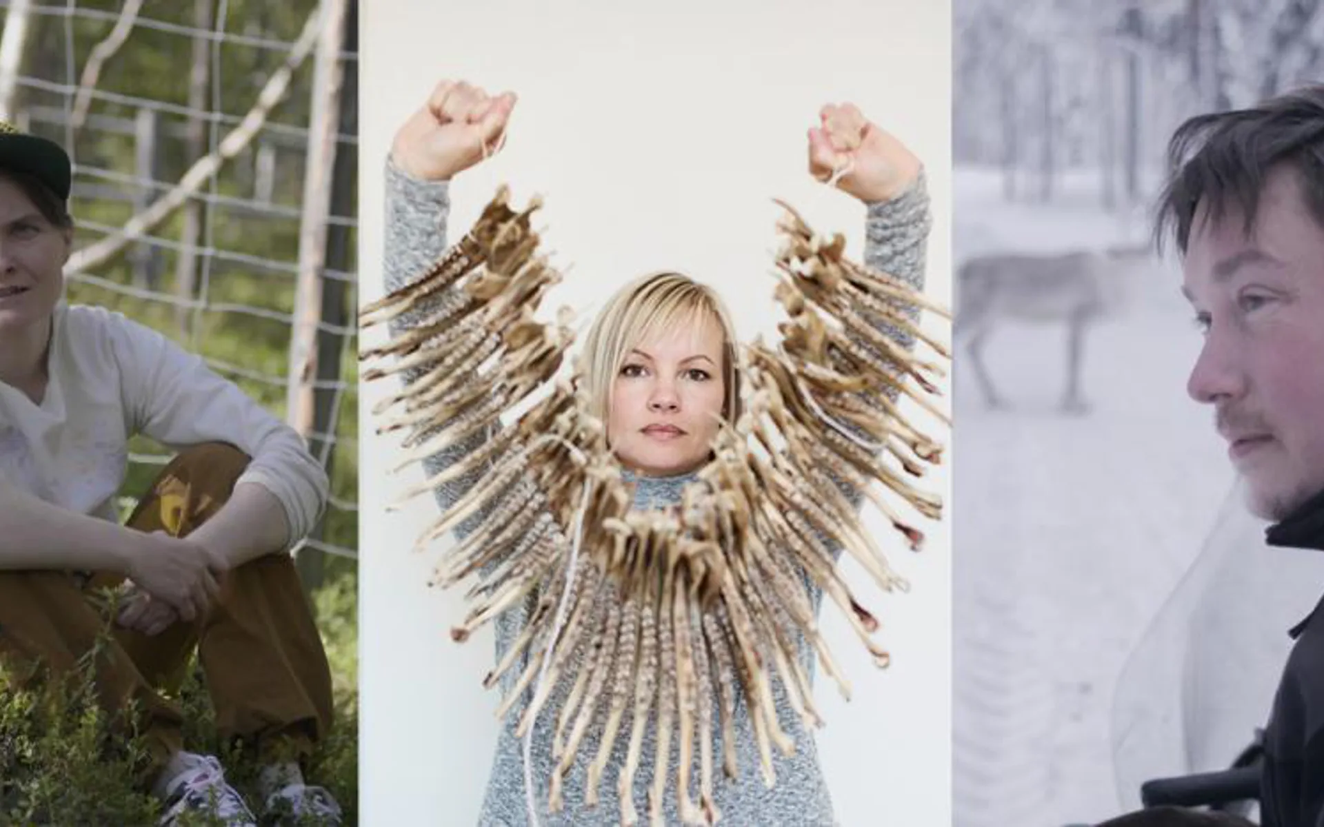 From left to right Pauliina Feodoroff Maret Anne Sara Anders Sunna Foto av Per Josef Idivuoma Marie Louise Somby Erik Persson