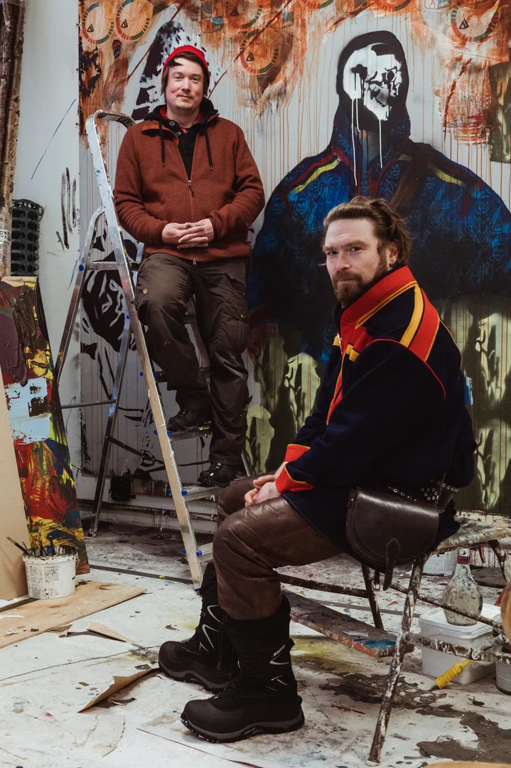 Anders Sunna and Beaska Niillas