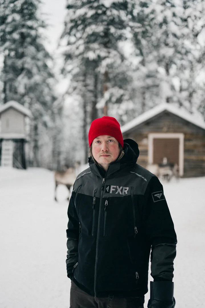 The Sami Pavilion artist Anders Sunna on his homeland on Swedish part of Sapmi Photo Michael Miller OCA Michael Miller OCA DSC0414