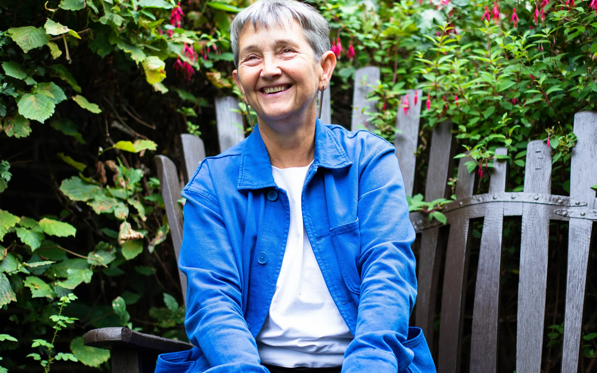 Frances Morris in the Tate Modern Community Garden 2022 c Samia Meah 2 3